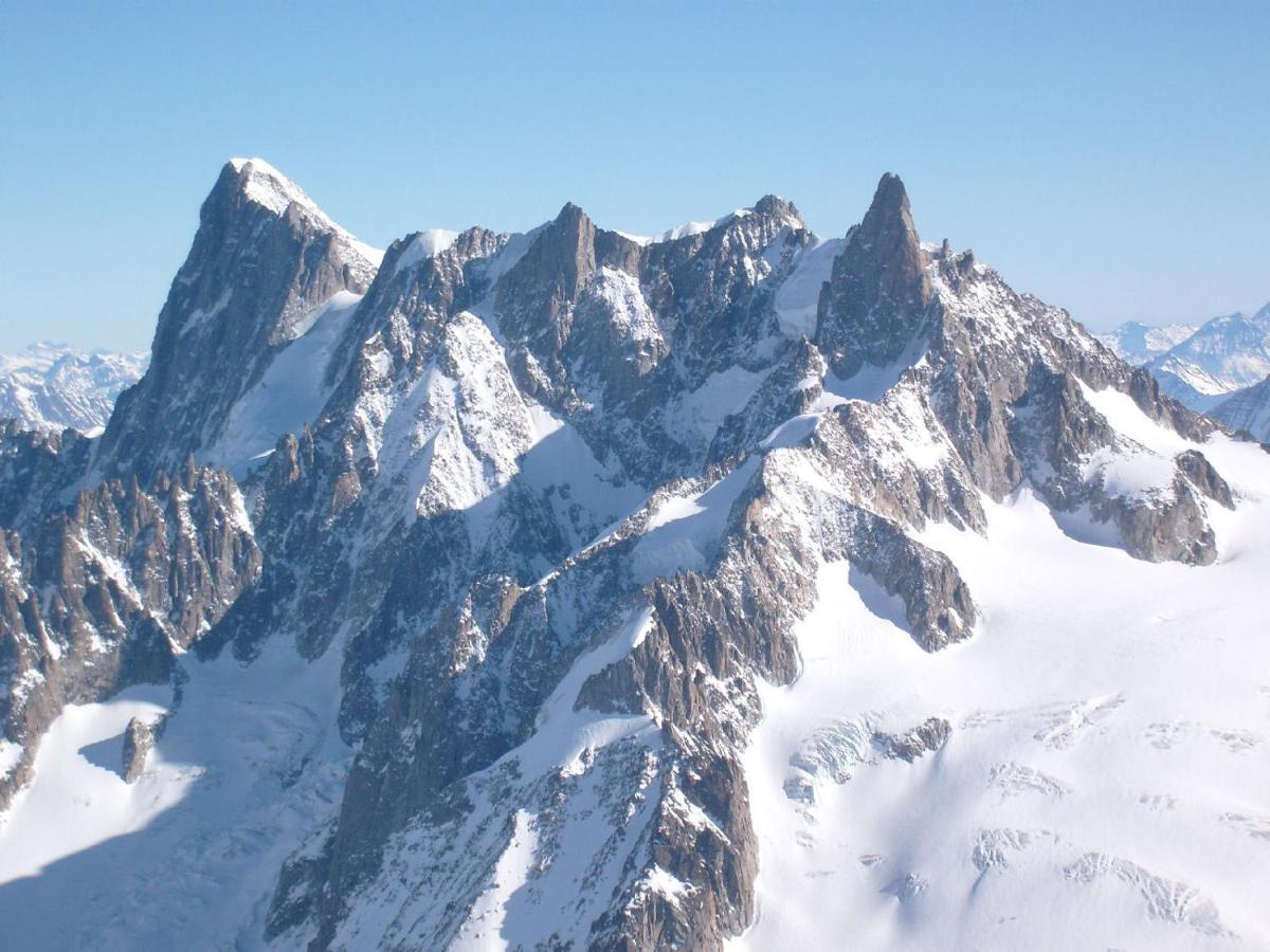 Appartement T2 Chamonix Centre Balcon Vue Mont Blanc Ngoại thất bức ảnh